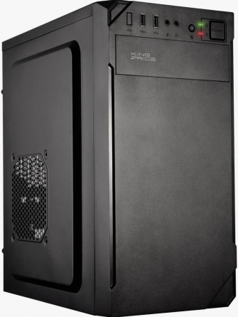 Корпус Kingprice Kpcc-Mn209 черный без бп Matx 1x80mm 2x120mm 2xusb2.0 (арт-8914) Макеевка