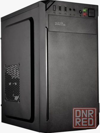 Корпус Kingprice Kpcc-Mn209 черный без бп Matx 1x80mm 2x120mm 2xusb2.0 (арт-8914) Макеевка - изображение 1