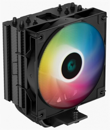Кулер для процесса Deepcool Ag400 Bk Argb Intellga1700/1200/1151/1150/1155, Amd Am5/Am4 (727774) (ар Донецк