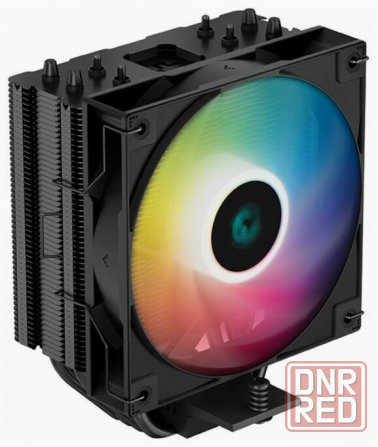 Кулер для процесса Deepcool Ag400 Bk Argb Intellga1700/1200/1151/1150/1155, Amd Am5/Am4 (727774) (ар Донецк - изображение 1