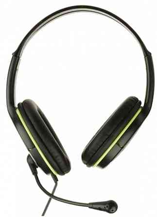 Компьютерная гарнитура Genius Hs-400a, черный/зеленый (арт-7196) Донецк