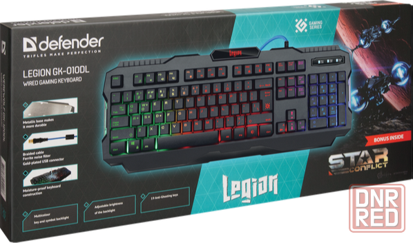 Клавиатура Defender Legion Gk-010dl 45010 (арт-3172) Донецк - изображение 2