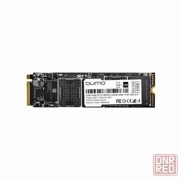 Твердотельный накопитель Ssd M.2 Nvme Qumo Novation (Q3dt-512ghhs-Nm2) 512гб (арт-9172) Донецк - изображение 1