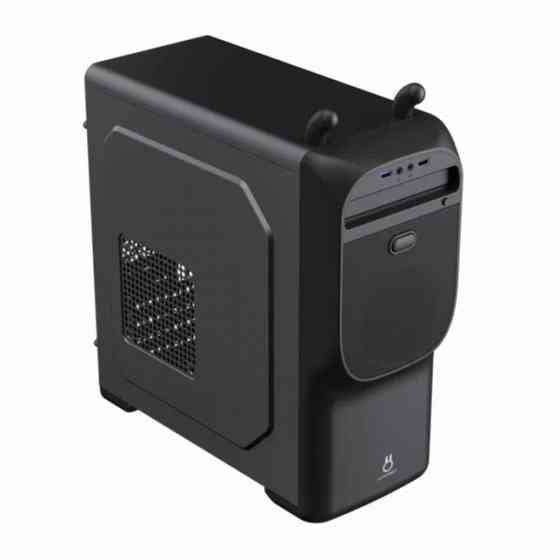 Корпус Mini-Tower Zircon Cute Rabbit Micro-Atx/Mini-Itx, без бп, черный (арт-9171) Донецк