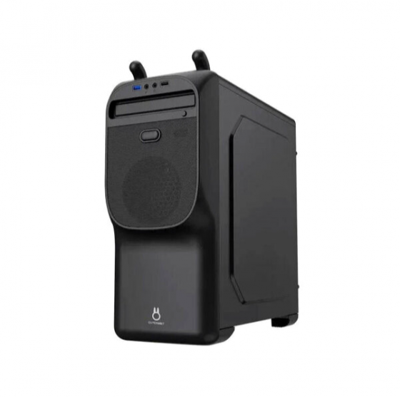 Корпус Mini-Tower Zircon Cute Rabbit Micro-Atx/Mini-Itx, без бп, черный (арт-9171) Донецк