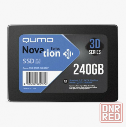 Твердотельный накопитель Ssd 2.5" Qumo (Q3dt-240gskf) 240гб (арт-7253) Донецк - изображение 1
