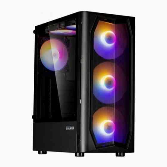 Корпус Miditower Zalman N4 Black (Atx, Window, 6xrgb Fan, Usb2.0 X2, Usb3.0x1, без бп) (арт-1576) Донецк