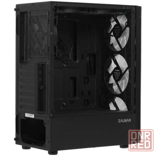 Корпус Miditower Zalman N4 Black (Atx, Window, 6xrgb Fan, Usb2.0 X2, Usb3.0x1, без бп) (арт-1576) Донецк - изображение 3