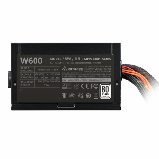 Блок питания для пк Cooler Master Elite Nex W600 600w Mpw-6001-Acbw-Bnl Oem (арт-3914) Донецк