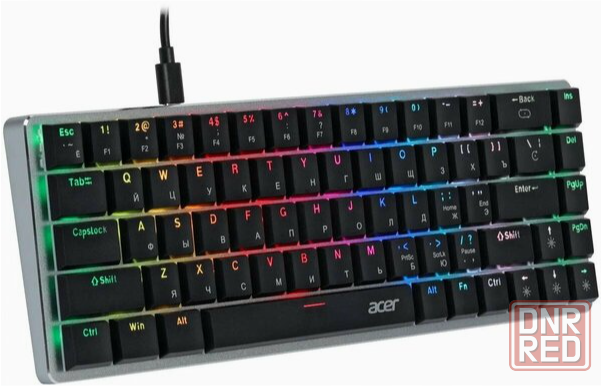 Игровая клавиатура Acer Okw302 механическая Led (Zl. Kbdcc.01c) (арт-1349) Донецк - изображение 2
