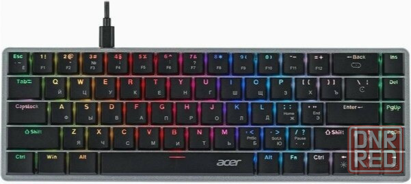 Игровая клавиатура Acer Okw302 механическая Led (Zl. Kbdcc.01c) (арт-1349) Донецк - изображение 1