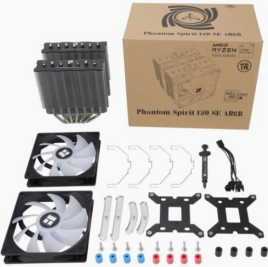 Кулер для процессора Thermalright Phantom Spirit 120 Se Argb (Ps120-Se-Argb) (арт-6762) Макеевка
