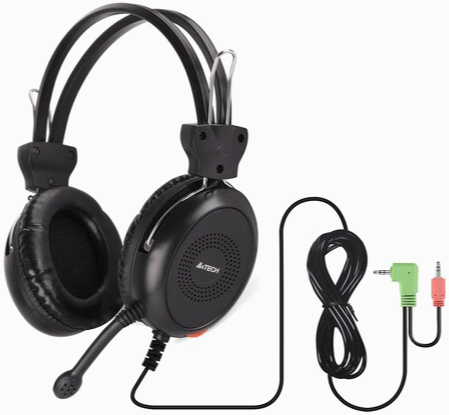 Гарнитура A4tech Hs-30, черный (арт-3653) Донецк