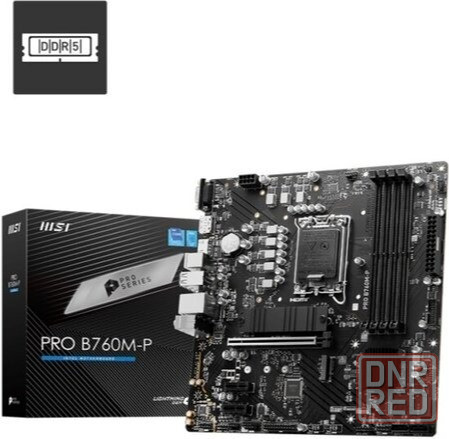Материнская плата Msi Pro B760m-P (Lga1700, Matx) (арт-9913) Донецк - изображение 1