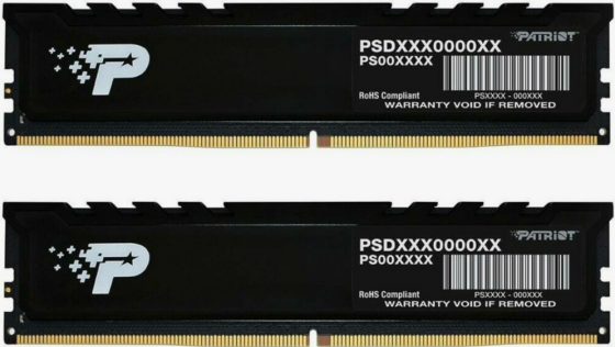 Оперативная память 16gb Ddr5 4800mhz Patriot Signature Premium (2x8gb Kit) (Psp516g4800kh1) (арт-786 Макеевка
