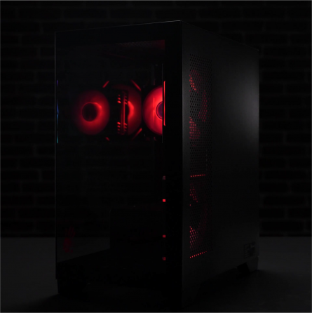 Компьютерный корпус Matx Bloody Bd-Cc103 черный (Bd-Cc103-Bk) (арт-9451) Макеевка