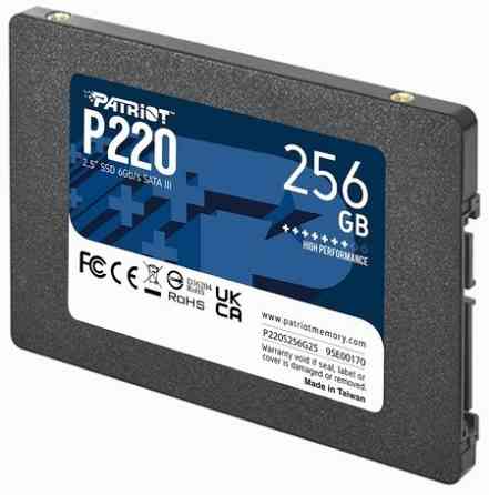 Твердотельный накопитель Ssd Sata Iii Patriot P220s256g25 256gb P220 (арт-4301) Донецк