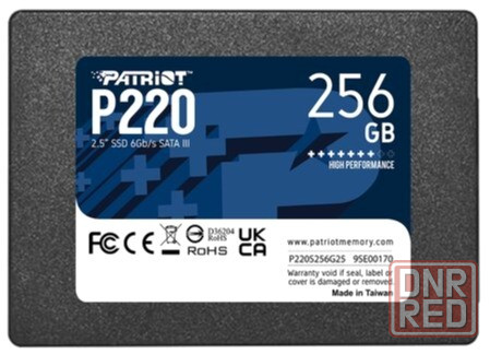 Твердотельный накопитель Ssd Sata Iii Patriot P220s256g25 256gb P220 (арт-4301) Донецк - изображение 1
