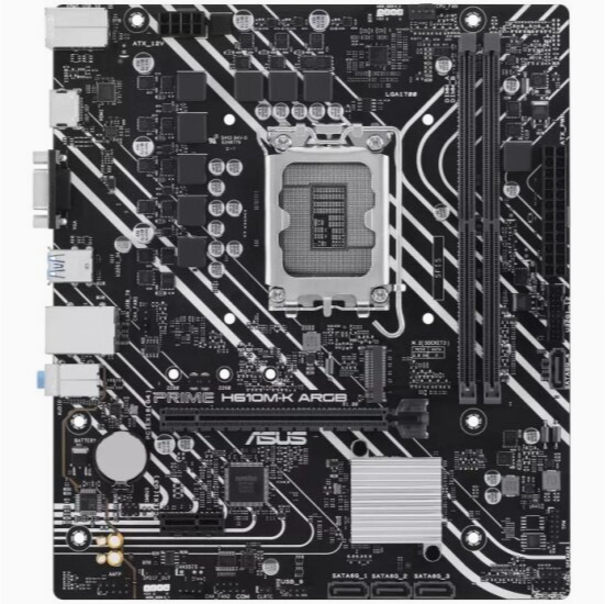 Материнская плата Asus Prime H610m-K Argb (Lga1700, Matx) (арт-4956) Макеевка