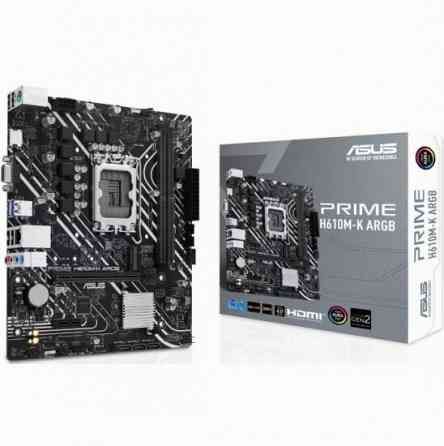 Материнская плата Asus Prime H610m-K Argb (Lga1700, Matx) (арт-4956) Макеевка