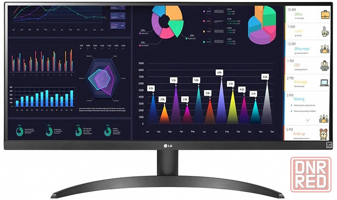 Игровой монитор 29" Lg Ultrawide 29wq500-B, 2560x1080, Ips, 100гц, 1хHdmi, 1хDp, черный [29wq500-B. Макеевка - изображение 2