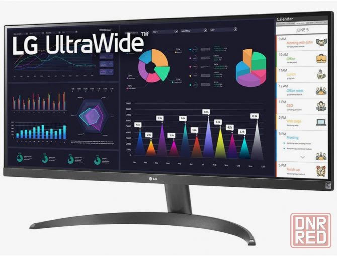 Игровой монитор 29" Lg Ultrawide 29wq500-B, 2560x1080, Ips, 100гц, 1хHdmi, 1хDp, черный [29wq500-B. Макеевка - изображение 3