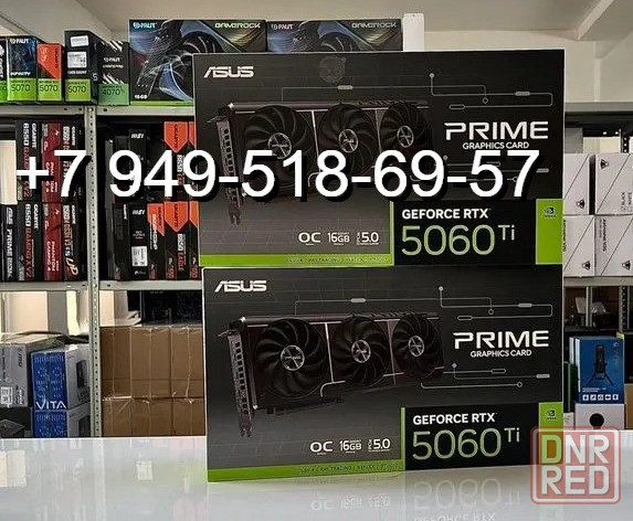 ASUS RTX 5060 Ti Prime OC 16GB Донецк - изображение 1