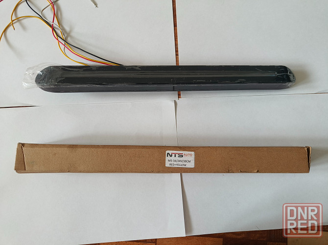 Задние диодные фонари 12-24V 395мм*30мм MS-34 R/Y Донецк - изображение 1