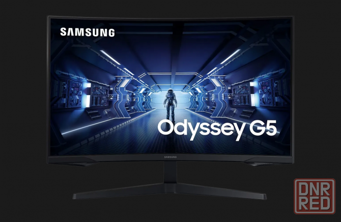 32" Монитор Samsung Odyssey G5 C32G55TQWI , VA, 144hz, 2K, черный Донецк - изображение 1