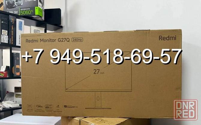 Монитор 2K Redmi 27" G27Q 2025 240Hz Донецк - изображение 1