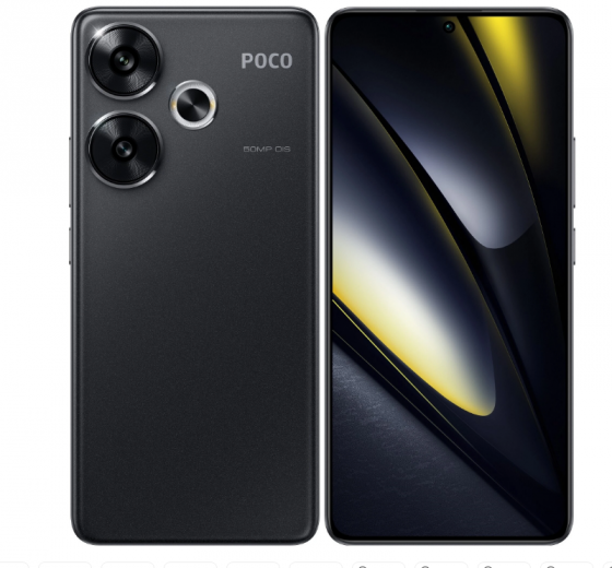 Смартфон Xiaomi POCO F6 12 512 GB Чёрный Новый Донецк