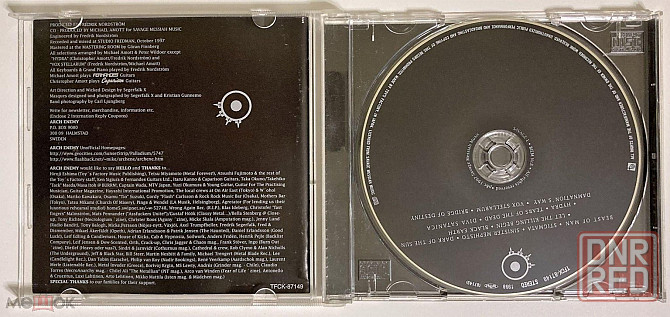 Компакт-диск / CD: Arch Enemy - 1998 "Stigmata" (Toy's Factory, TFCK-87149), Япония / Japan Донецк - изображение 4