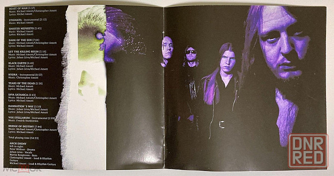 Компакт-диск / CD: Arch Enemy - 1998 "Stigmata" (Toy's Factory, TFCK-87149), Япония / Japan Донецк - изображение 3