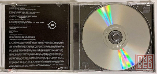 Компакт-диск / CD: Arch Enemy - 1998 "Stigmata" (Toy's Factory, TFCK-87149), Япония / Japan Донецк - изображение 8