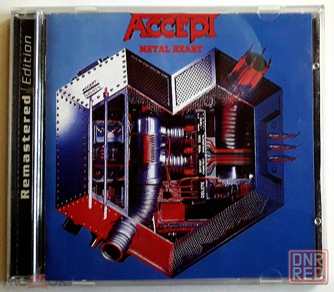 Компакт-диск / CD: Accept - 1985 "Metal Heart" (Reissue 2002), неофициальное издание, Россия Донецк - изображение 2