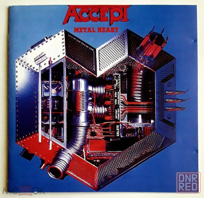 Компакт-диск / CD: Accept - 1985 "Metal Heart" (Reissue 2002), неофициальное издание, Россия Донецк - изображение 1
