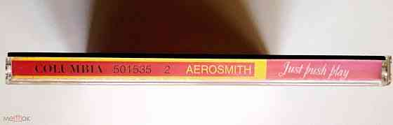 Компакт-диск / CD: Aerosmith - 2001 "Just Push Play", неофициальное издание, Россия Донецк