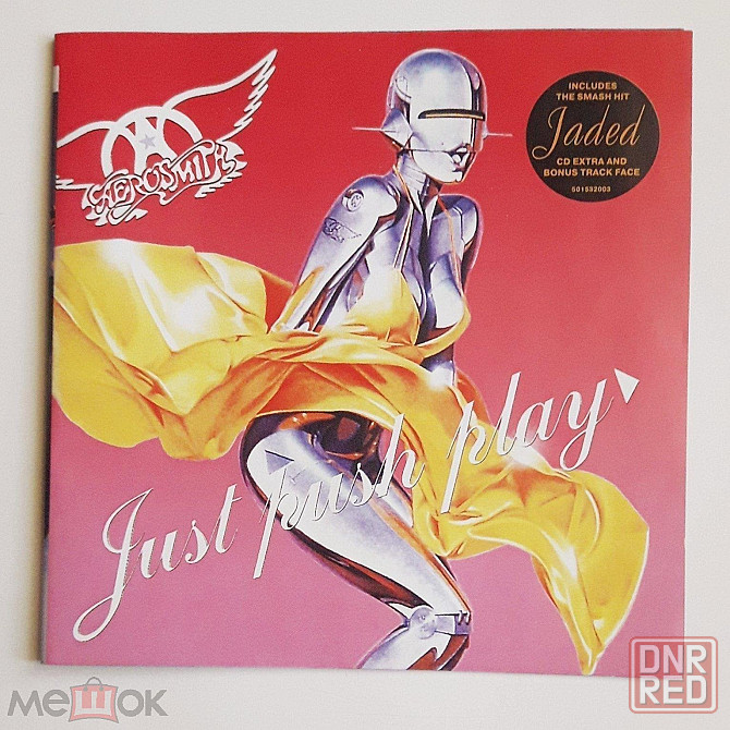 Компакт-диск / CD: Aerosmith - 2001 "Just Push Play", неофициальное издание, Россия Донецк - изображение 1