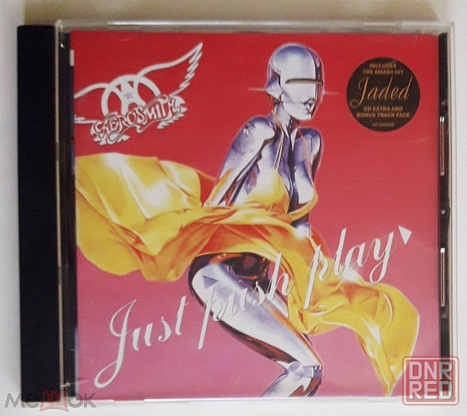 Компакт-диск / CD: Aerosmith - 2001 "Just Push Play", неофициальное издание, Россия Донецк - изображение 2
