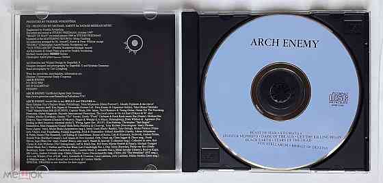 Компакт-диск / CD: Arch Enemy - 1998 "Stigmata", неофициальное издание, Россия Донецк