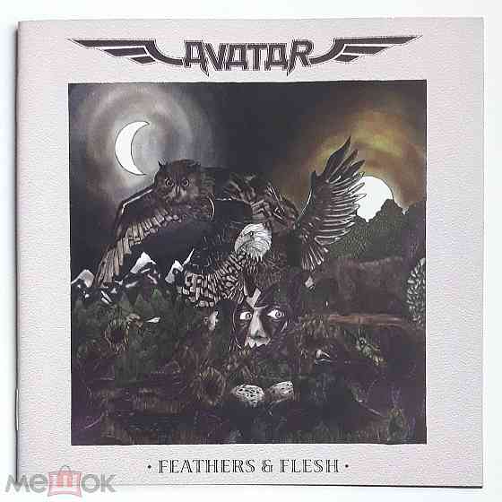 Avatar - 2016 "Feathers & Flesh", компакт-диск / CD, неофициальное издание, Россия Донецк