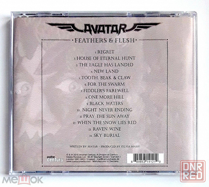Avatar - 2016 "Feathers & Flesh", компакт-диск / CD, неофициальное издание, Россия Донецк - изображение 4