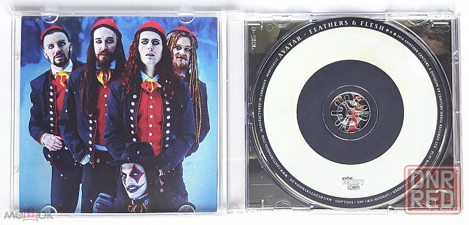 Avatar - 2016 "Feathers & Flesh", компакт-диск / CD, неофициальное издание, Россия Донецк - изображение 3