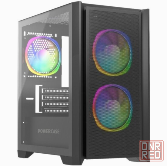 Корпус Powercase Alisio Micro Z3b Argb, черный (Camzb-A3) (арт-3452) Донецк - изображение 1