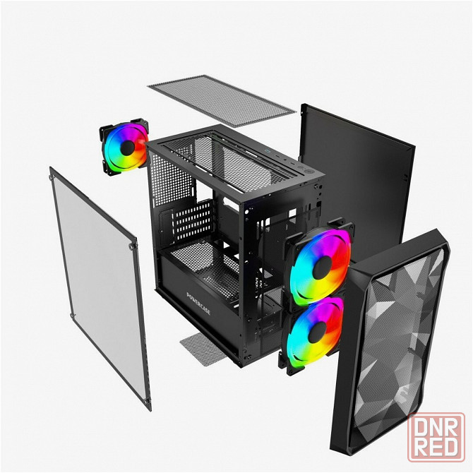 Корпус Powercase Mistral Micro A3b Argb, черный (Cmmab-A3) (арт-3417) Донецк - изображение 3