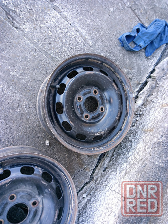 Диски 4*108 r 14 .3 штуки Макеевка - изображение 2