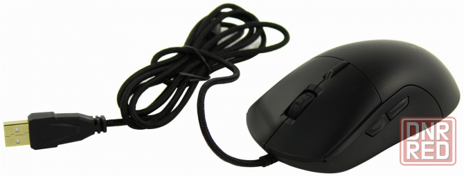Игровая мышь Qumo Ufo M77, 2400dpi, черный, проводная (арт-8959) Донецк - изображение 4