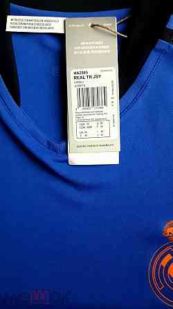 Футболка мужская Adidas REAL TR JSY, новая, цвет синий, размер M, Таиланд Донецк