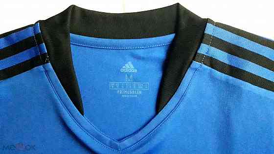 Футболка мужская Adidas REAL TR JSY, новая, цвет синий, размер M, Таиланд Донецк