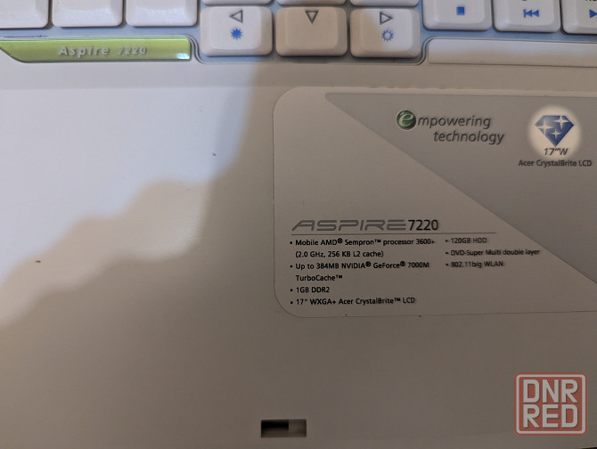 Ноутбук Acer Aspire 7220 Макеевка - изображение 4